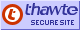 Thawte. Secure site